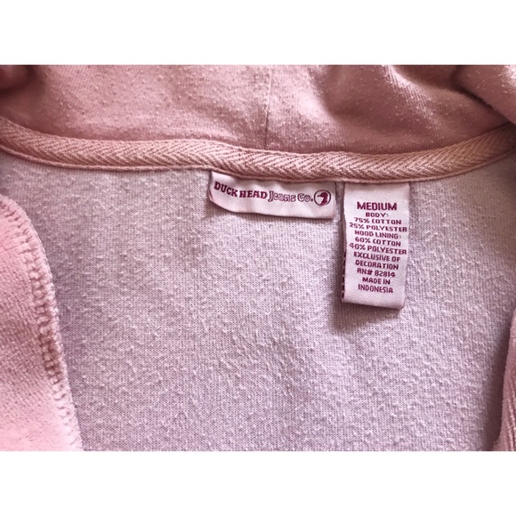 🎄Duckhead Jeans Co | Pink Jacket | Size M - Picture 3 of 3
